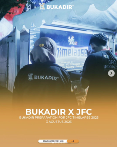 BUKADIR Preparation for JFC Timelapse 2023